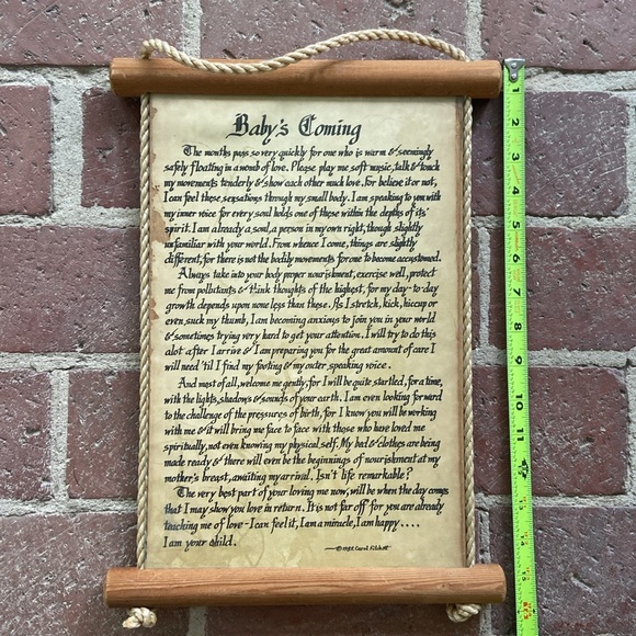 The Scroll Shop “Baby’s Coming” Decor - Picture 11 of 13